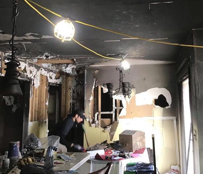 Kitchen badly damaged by fire in SE Summit County
